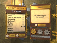 Level select screen